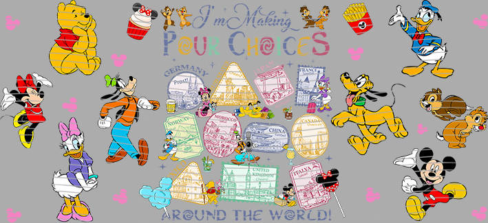 16oz Disney style-D-1511